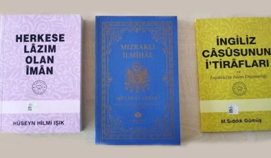 Fen lisesi öğrencilerine cemaat kitapları dağıtıldı