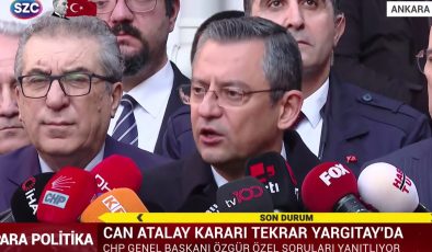Özel’den Can Atalay açıklaması: Düpedüz darbe, bütün Türkiye direnmeli