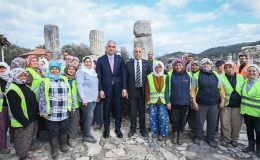 Bakan Ersoy, Stratonikeia Antik Kenti’ni tanıttı