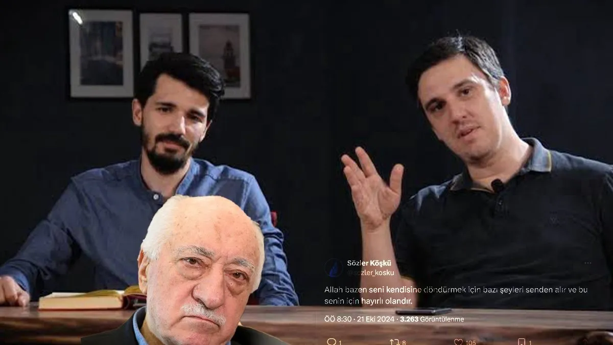SON DAKİKA… Sözler Köşkü hesabından skandal paylaşım: Terörist Fetullah Gülen’e methiyeler düzdüler!