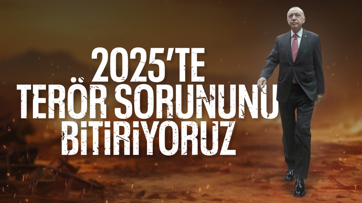 Cumhurbaşkanı Erdoğan’dan terörle mücadele mesajı: 2025 yılını işaret etti