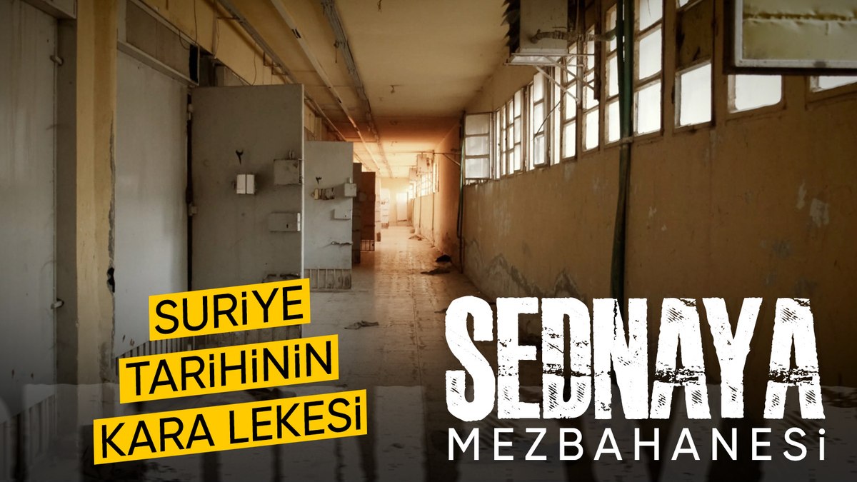 İHH paylaştı: ‘İnsan Mezbahanesi’ Sednaya Hapishanesi