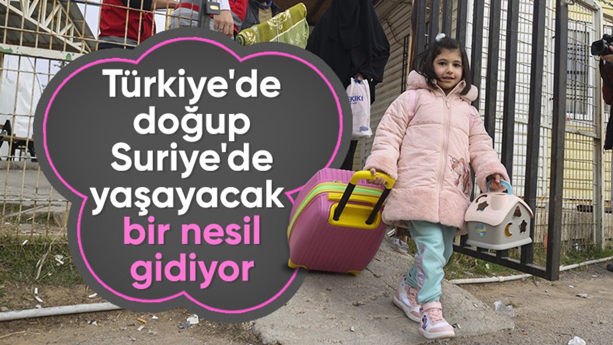 Türkiye’de doğan Suriyeli çocuklar, vatanlarını ilk kez görecek