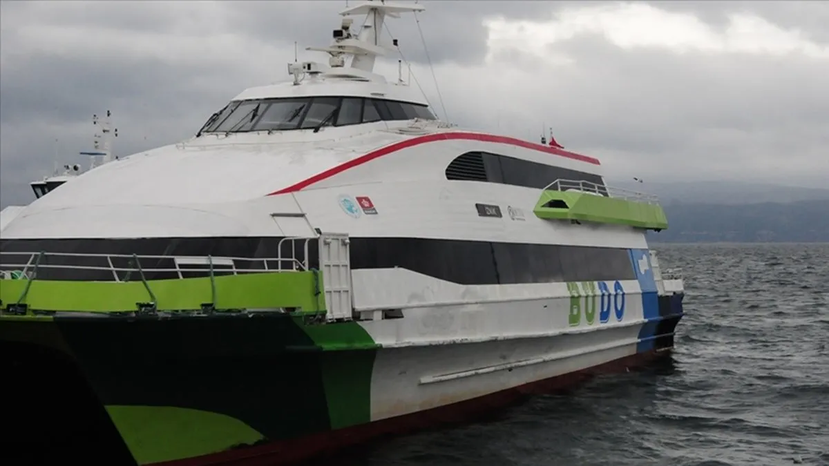 Bursa Deniz Otobüslerinin yarınki bazı seferleri iptal edildi