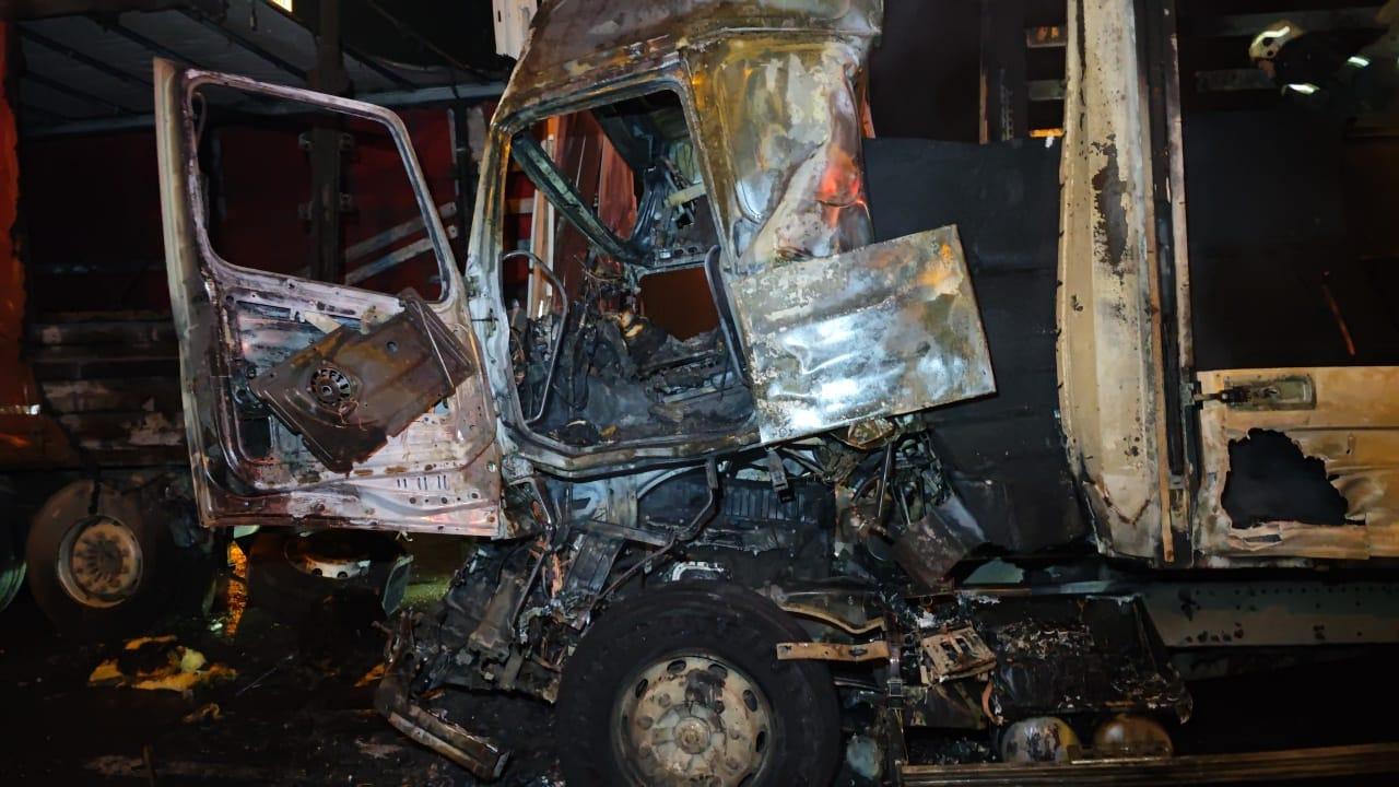 Bursa’da 2 tır çarpıştı: 1 ölü