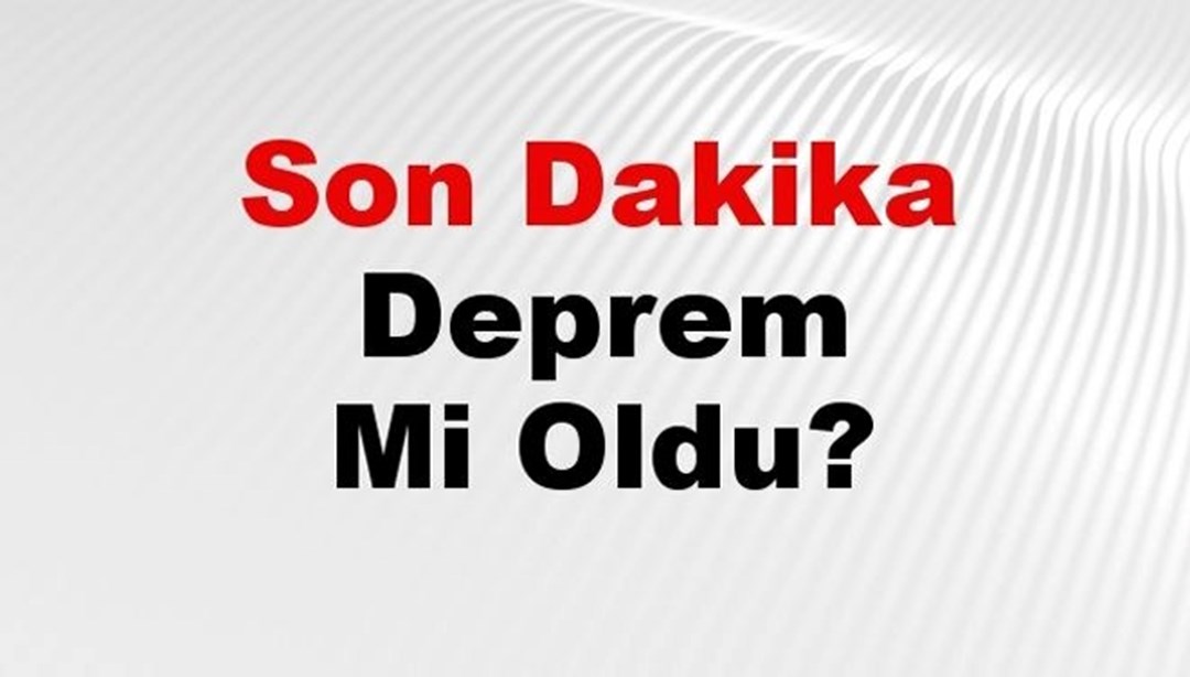 Son dakika Muğla’da deprem mi oldu? Az önce deprem Muğla’da nerede oldu? Muğla deprem Kandilli ve AFAD son depremler listesi 29 Ocak 2025