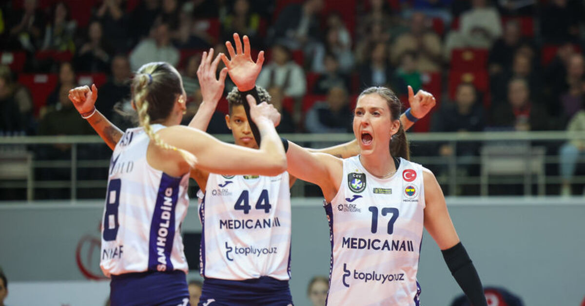 Fenerbahçe Medicana: 3 – VakıfBank: 1 | MAÇ SONUCU
