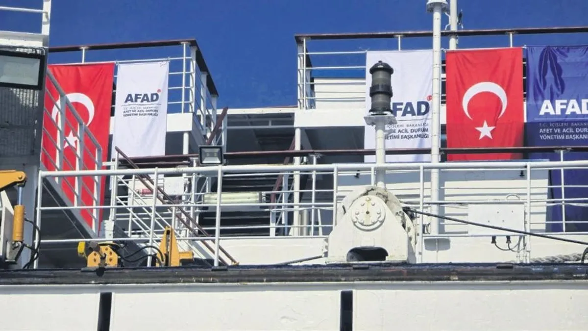 ‘İyilik Gemisi’ Gazze’de