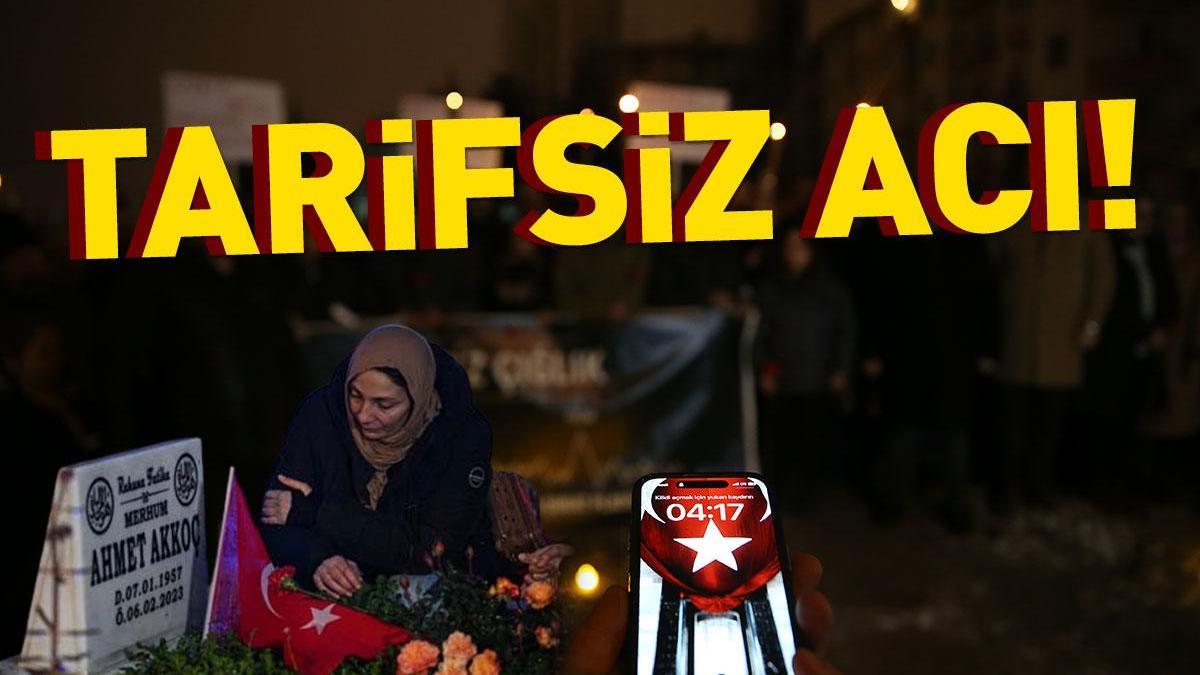 SON DAKİKA… Tarifsiz acı! Depremzedeler kaybettikleri yakınlarını andı